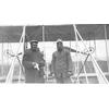 Frank Coffyn (right) and E. S. L. Randolph in front of early Wright Model B.