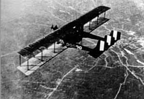 Caproni CA 33 over Northern Italy