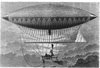 The first flight of an airshipHenri Giffard's steam airship, 1852