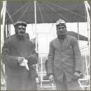 Frank Coffyn and passenger.