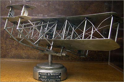 Model of the Wright transitional made by Frank Coffyn.