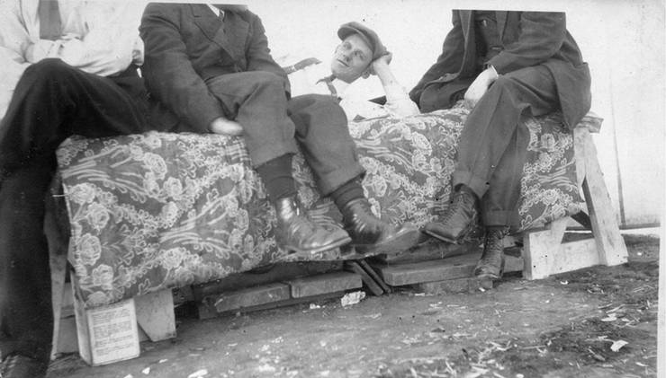 Informal group photograph