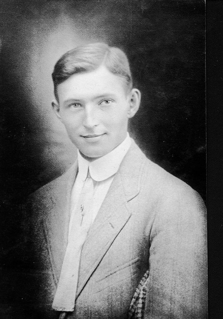 Portrait photograph of Walter Brookins