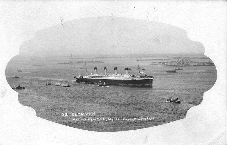 Postcard of S.S. Olympic