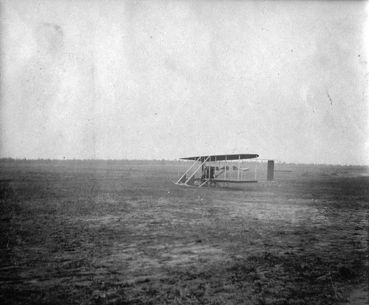 Model B on a flying field.