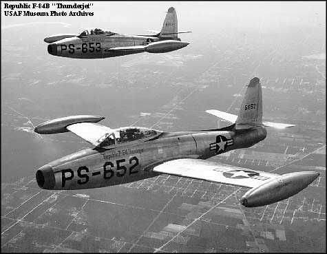 Republic F-84B Thunderjet