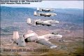 Fairchild Republic A-10A Thunderbolt II in formation