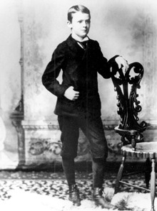 Hap Arnold as a boy.