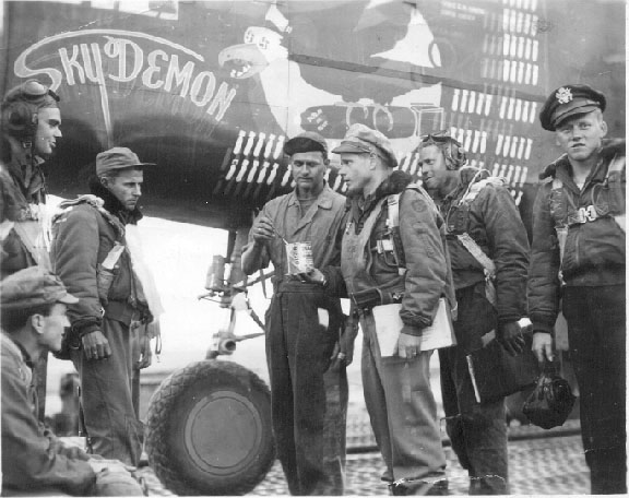 Airmen in Corsica