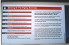 B-17 sign at museum