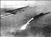 Damaged B-29 fells