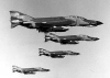 F-4E Phantoms in flight