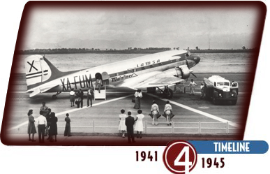 Ground crew of LAMSA � Mexican United subsidiary