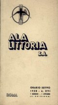 Ala Littoria timetable