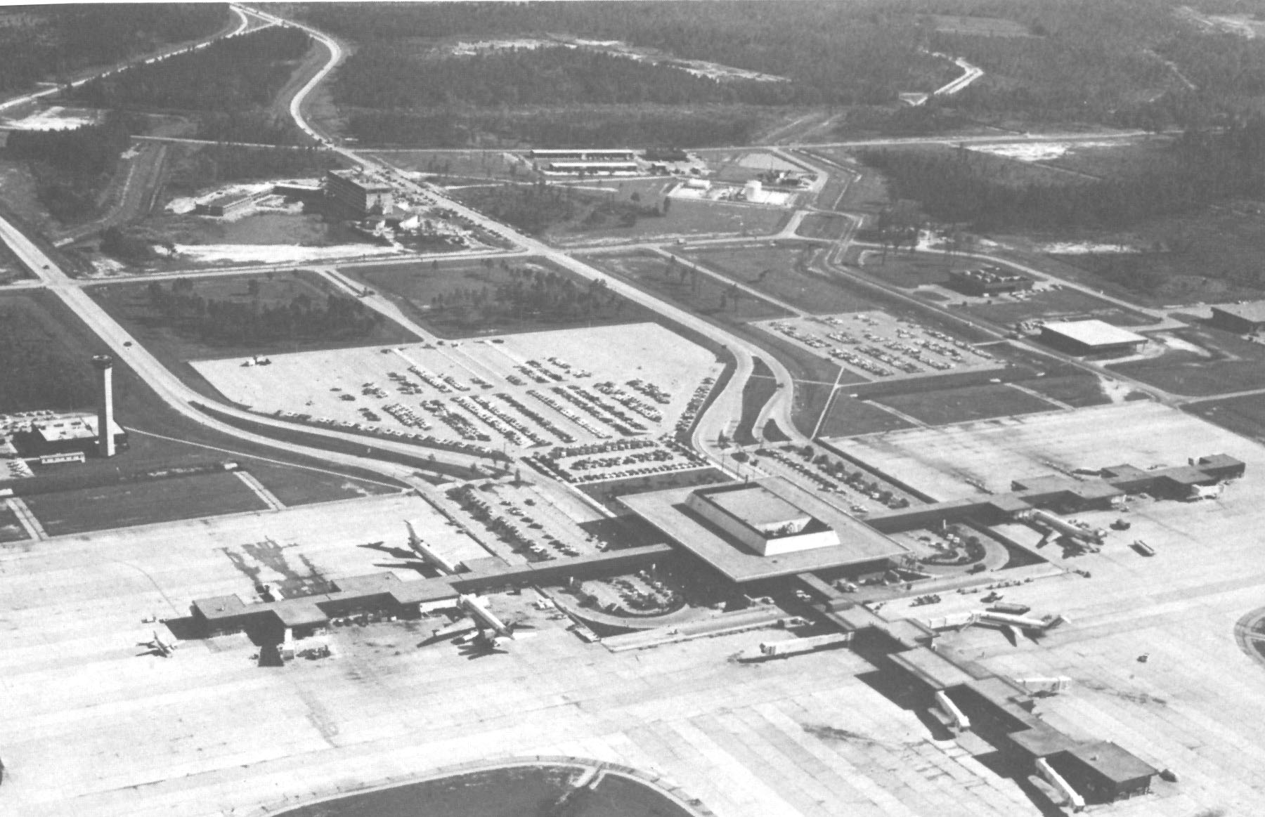 Jacksonville International Airport layout