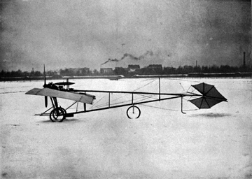 Santos-Dumont's best known plane, 'La Demoiselle.'