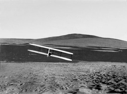 The 1902 Wright glider 