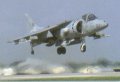 The AV-8 Harrier has a tandem landing gear. 
