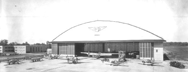 NACA hangars at Engine Research Center