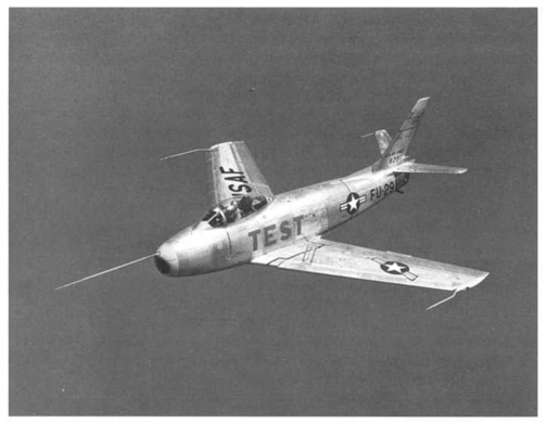 P-86 Sabre with special instruments