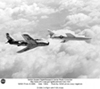 D-558-2 in flight with F-86 chase plane