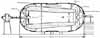Cross-section of the variable density tunnel
