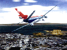 Flight simulator aircraft