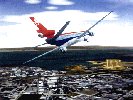 Flight simulator aircraft