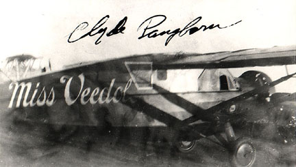 Clyde Pangborn and Miss Veedol