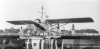 Spirit of St. Louis on a U.S. Navy barge