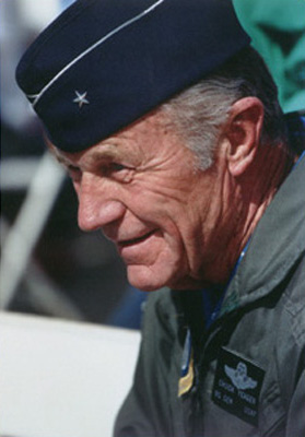Chuck Yeager portrait