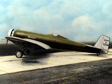 Monomail mail plane