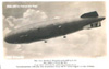 German postcard showing the LZ-129.