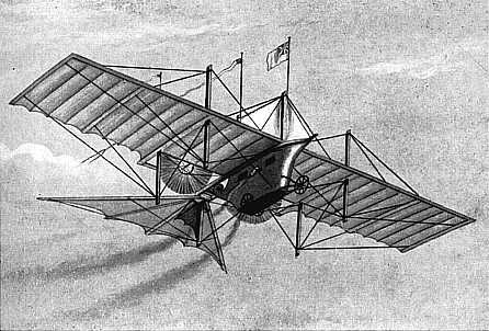 John Stringfellow and William Henson's design for an Aerial Steam Carriage