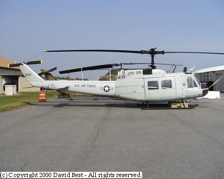 The Bell Huey UH-1H was an improved model that had an enlarged main cabin and more powerful engine