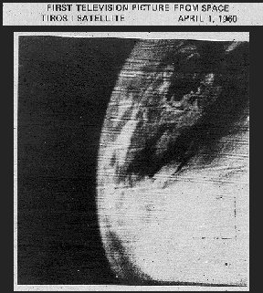 First TIROS image from space