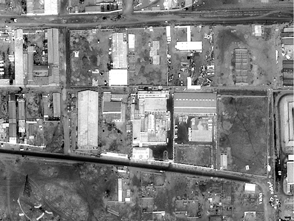 KH-11 photo of the Shifa Pharmaceutical Plant, Sudan
