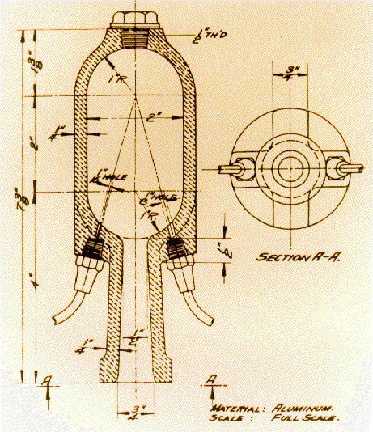 Diagram of early rocket