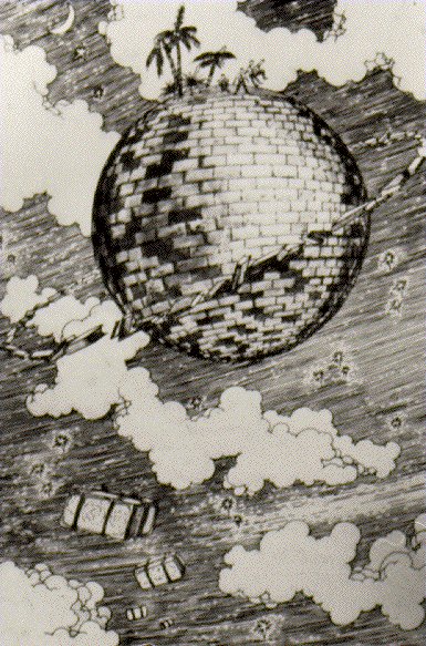 Cover of �The Brick Moon�