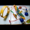 Toys used in space