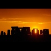 Stonehenge at sunset