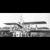 Spirit of St. Louis on deck of aircraft carrier