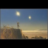 Star Wars production painting by Ralph McQuarrie