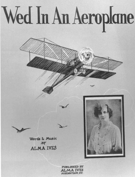 Wed in an Aeroplane music cover