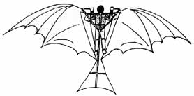 Da Vinci's ornithopter