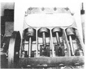 An inside view of the engine.