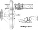The modified Wright Flyer 3 had a larger elevator and rudder. They were also positioned farther away from the wings. This provided better control.