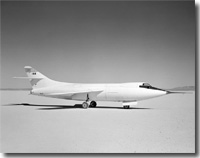 Douglas D-558-II Skyrocket on lakebed