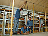 Installing propeller shafts